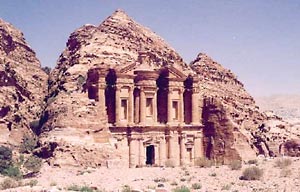 The Monastery (ed-Dayr) in Petra (photo by Carmen Clark)