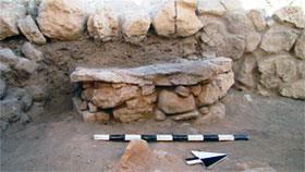 Table Or Counter In Early Iron Age Building
