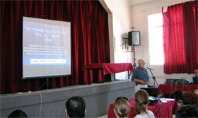 Douglas Clark Giving Umayri Presentation