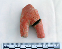 Ceramic animal figurine fragments