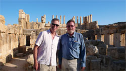 Randal Wisbey & Larry Geraty at Iraq al-Amir