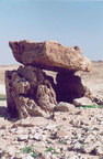 One of thousands of megalithic (large stone) memorial structures from 3,000 BC along the Rift Valley, the Mediterranean Coast and the Atlantic Coast of Europe, this one found in Jordan in the area northeast of the Dead Sea. (Photo by Carmen Clark)